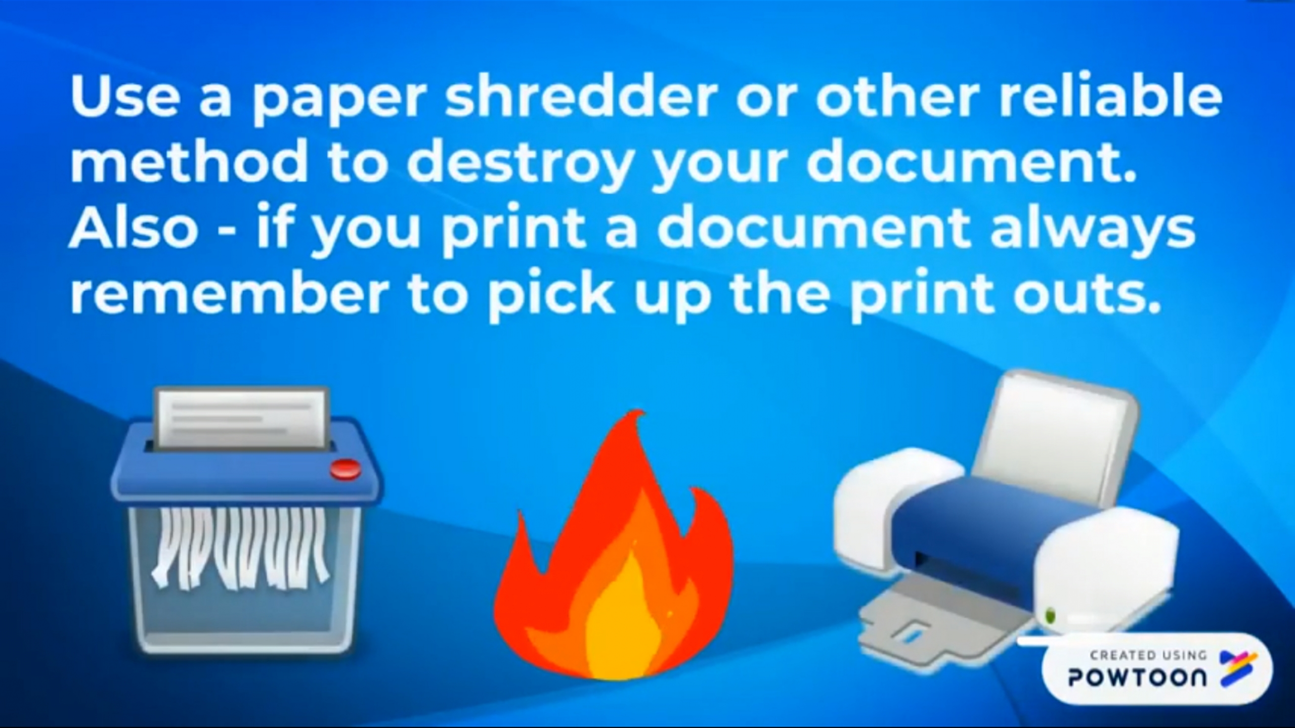 Documents Disposal